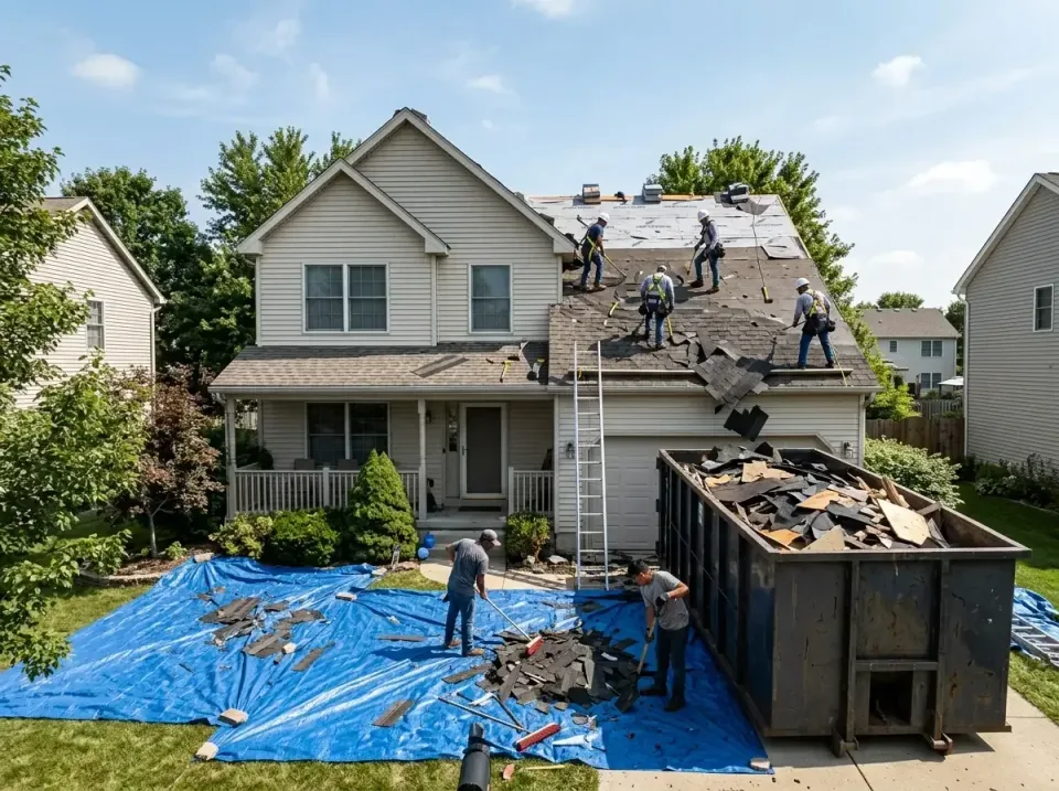 roof-replacement-debris-remova-004 — frequently asked questions, Cheapest Dumpster Rentals in Huron, OH